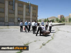 دوره آموزش اطفاء حریق برای نگهبانان و نیروهای خدماتی دانشگاه فرهنگیان استان مرکزی برگزار شد 5