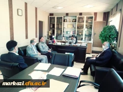 دیدار هیات مدیره بنیاد خیرین حامی دانشگاه فرهنگیان استان مرکزی با مدیرکل نوسازی، توسعه و تجهیز مدارس استان 4