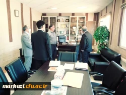 دیدار هیات مدیره بنیاد خیرین حامی دانشگاه فرهنگیان استان مرکزی با مدیرکل نوسازی، توسعه و تجهیز مدارس استان 5