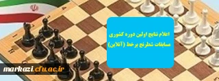 معاونت دانشجویی خبر داد:

اعلام نتایج اولین دوره کشوری مسابقات شطرنج برخط (آنلاین)
