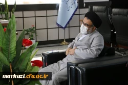 دیدار سرپرست دانشگاه فرهنگیان استان مرکزی با رئیس کل دادگستری استان 3