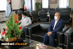 دیدار سرپرست دانشگاه فرهنگیان استان مرکزی با رئیس کل دادگستری استان 4