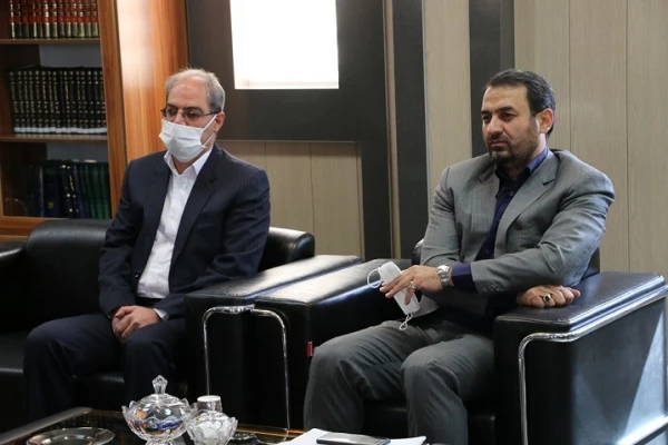 دیدار سرپرست دانشگاه فرهنگیان استان مرکزی با رئیس کل دادگستری استان 5