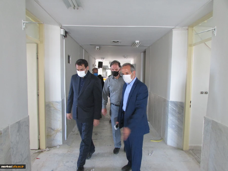 بازدید مدیرکل آموزش و پرورش استان مرکزی از روند ساخت و ساز و تعمیرات در پردیس حضرت زینب کبری(س) 4