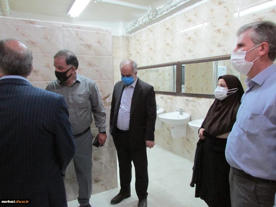 بازدید مدیرکل آموزش و پرورش استان مرکزی از روند ساخت و ساز و تعمیرات در پردیس حضرت زینب کبری(س) 5