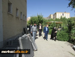 بازدید مدیرکل آموزش و پرورش استان مرکزی از روند ساخت و ساز و تعمیرات در پردیس حضرت زینب کبری(س) 7