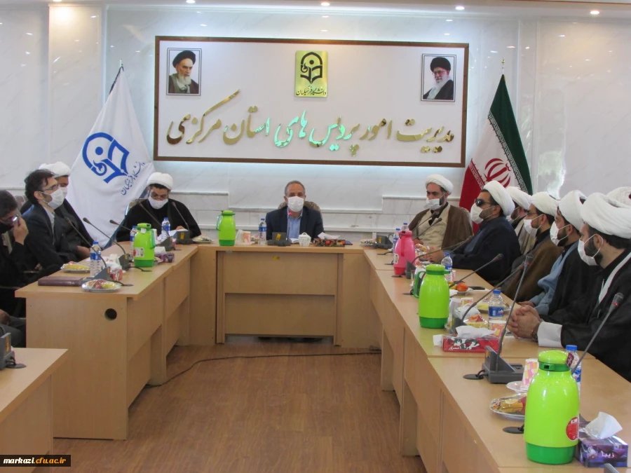 آیین تکریم و معارفه مسئول دفتر نهاد نمایندگی مقام معظم رهبری در دانشگاه فرهنگیان استان مرکزی برگزار شد 3