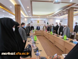 آیین تکریم و معارفه مسئول دفتر نهاد نمایندگی مقام معظم رهبری در دانشگاه فرهنگیان استان مرکزی برگزار شد 4