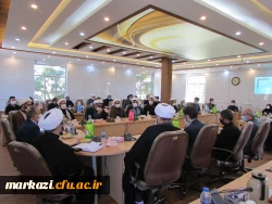 آیین تکریم و معارفه مسئول دفتر نهاد نمایندگی مقام معظم رهبری در دانشگاه فرهنگیان استان مرکزی برگزار شد 5