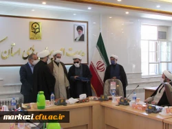 آیین تکریم و معارفه مسئول دفتر نهاد نمایندگی مقام معظم رهبری در دانشگاه فرهنگیان استان مرکزی برگزار شد 6