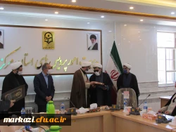 آیین تکریم و معارفه مسئول دفتر نهاد نمایندگی مقام معظم رهبری در دانشگاه فرهنگیان استان مرکزی برگزار شد 7