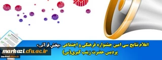 اعلام نتایج سی امین جشنواره فرهنگی و اجتماعی «بخش قرآنی» پردیس حضرت زینب کبری(س)