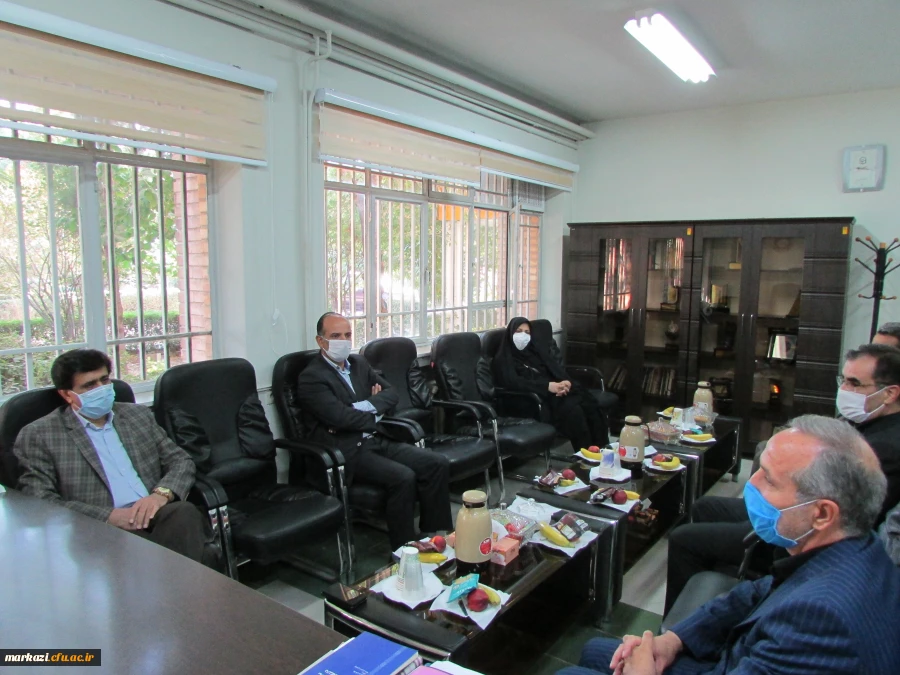 بازدید معاون سیاسی امنیتی استاندار از پردیس های دانشگاه فرهنگیان استان مرکزی 3