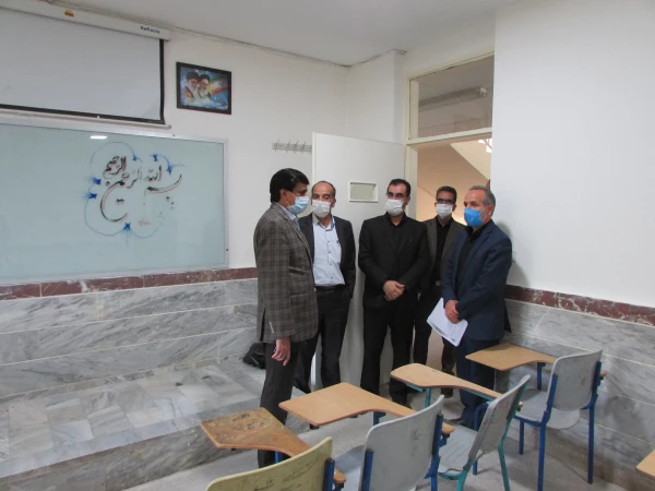 بازدید معاون سیاسی امنیتی استاندار از پردیس های دانشگاه فرهنگیان استان مرکزی 4
