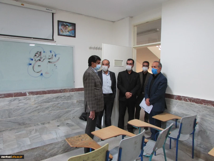 بازدید معاون سیاسی امنیتی استاندار از پردیس های دانشگاه فرهنگیان استان مرکزی 4