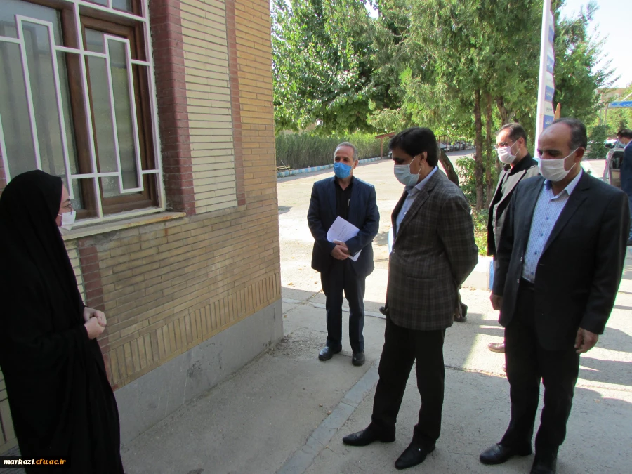 بازدید معاون سیاسی امنیتی استاندار از پردیس های دانشگاه فرهنگیان استان مرکزی 7