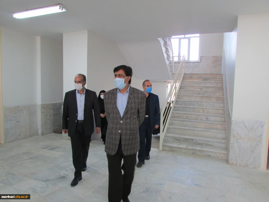 بازدید معاون سیاسی امنیتی استاندار از پردیس های دانشگاه فرهنگیان استان مرکزی 8