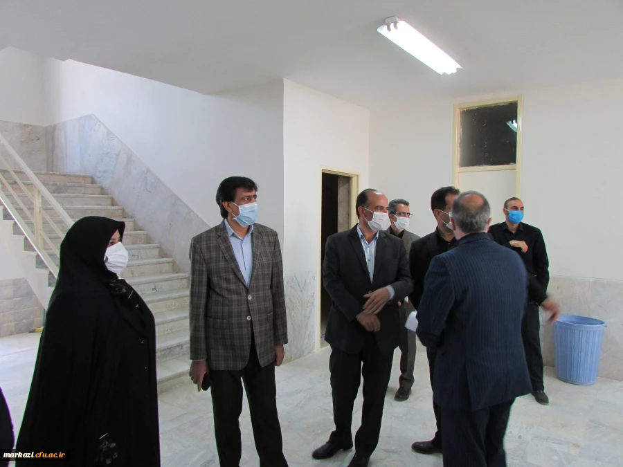بازدید معاون سیاسی امنیتی استاندار از پردیس های دانشگاه فرهنگیان استان مرکزی 9