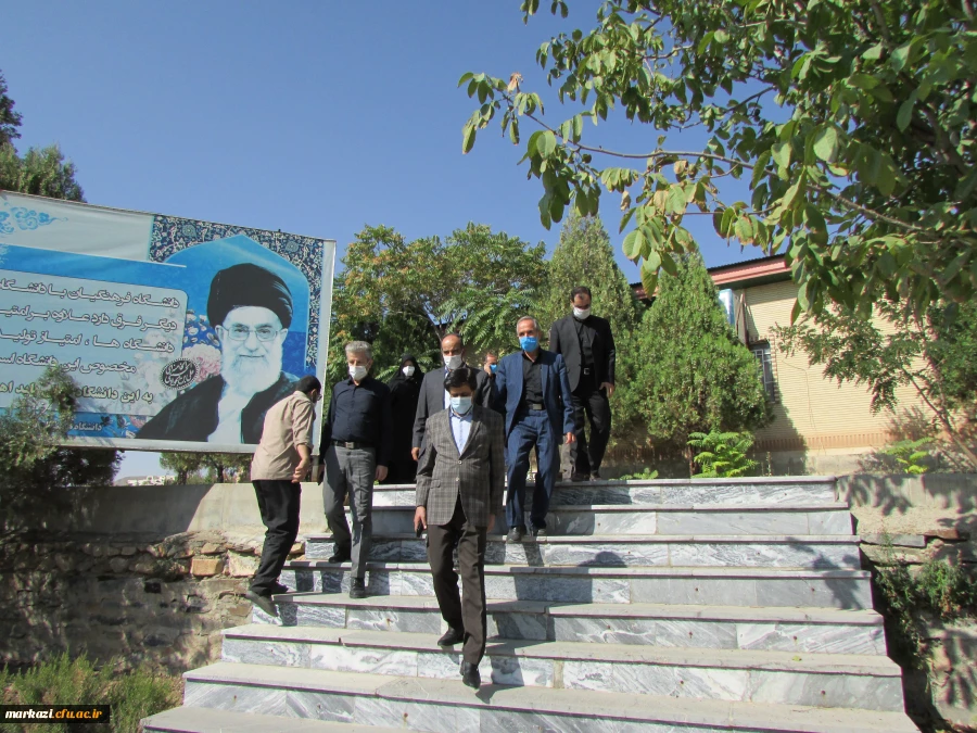 بازدید معاون سیاسی امنیتی استاندار از پردیس های دانشگاه فرهنگیان استان مرکزی 11