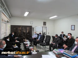 اولین جلسه کمیته استانی ساماندهی و کیفیت بخشی فضا، تجهیزات، فناوری و نیروی انسانی  پردیس های دانشگاه فرهنگیان استان مرکزی برگزار شد 3