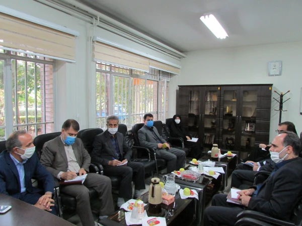 جلسه هماهنگی کارورزی سال تحصیلی 1400-1399 با مسئولان اداره کل استان در دانشگاه فرهنگیان استان مرکزی برگزار شد 3