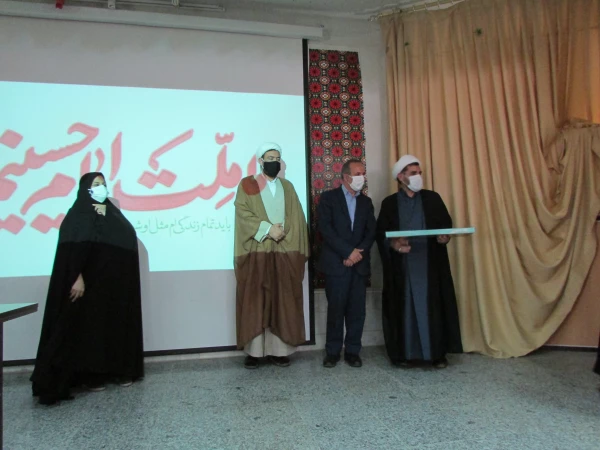 بزرگداشت حماسه کربلا و سالروز حرکت کاروان اهل بیت امام حسین(ع) در پردیس حضرت زینب کبری(س) برگزار شد 7