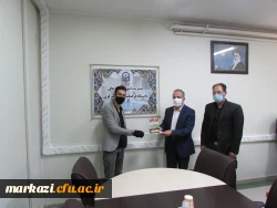 تقدیر از دانشجوی منتخب دانشگاه فرهنگیان  استان مرکزی در مرحله کشوری جشنواره ایده شو 2