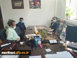 دیدار سرپرست دانشگاه فرهنگیان استان مرکزی با معاون پژوهشی وفناوری دانشگاه فرهنگیان 4