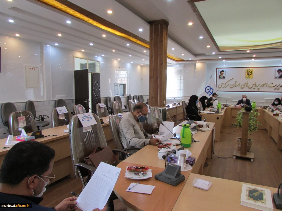 اولین جلسه هم اندیشی اعضای هیات علمی دانشگاه فرهنگیان استان مرکزی در سال تحصیلی 1400-1399 برگزار شد 6