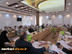 اولین جلسه هم اندیشی اعضای هیات علمی دانشگاه فرهنگیان استان مرکزی در سال تحصیلی 1400-1399 برگزار شد 7