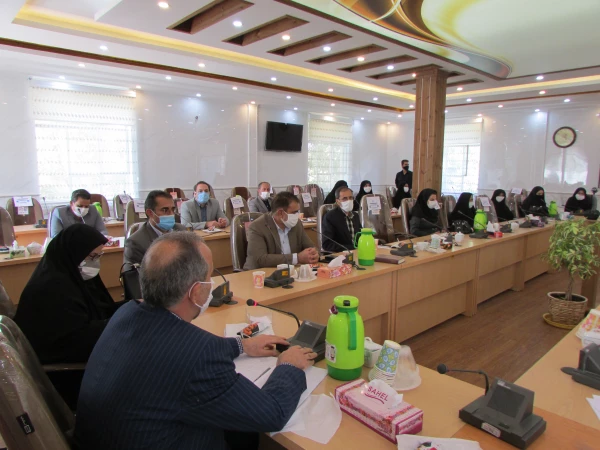 جلسه هماهنگی برگزاری مصاحبه اختصاصی داوطلبان ورود به دانشگاه فرهنگیان 1399 6