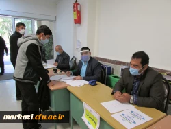 رئیس دانشگاه فرهنگیان استان مرکزی از مراحل انجام مصاحبه داوطلبان ورود به دانشگاه فرهنگیان بازدید کرد 3