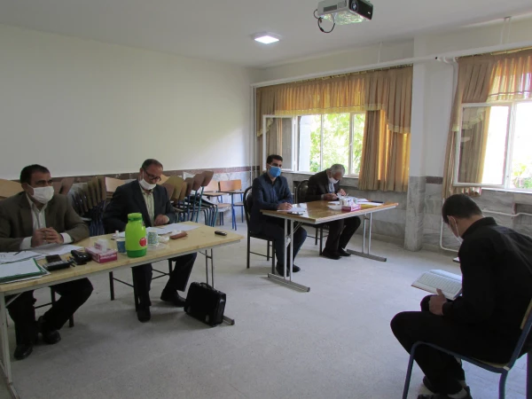 رئیس دانشگاه فرهنگیان استان مرکزی از مراحل انجام مصاحبه داوطلبان ورود به دانشگاه فرهنگیان بازدید کرد 9