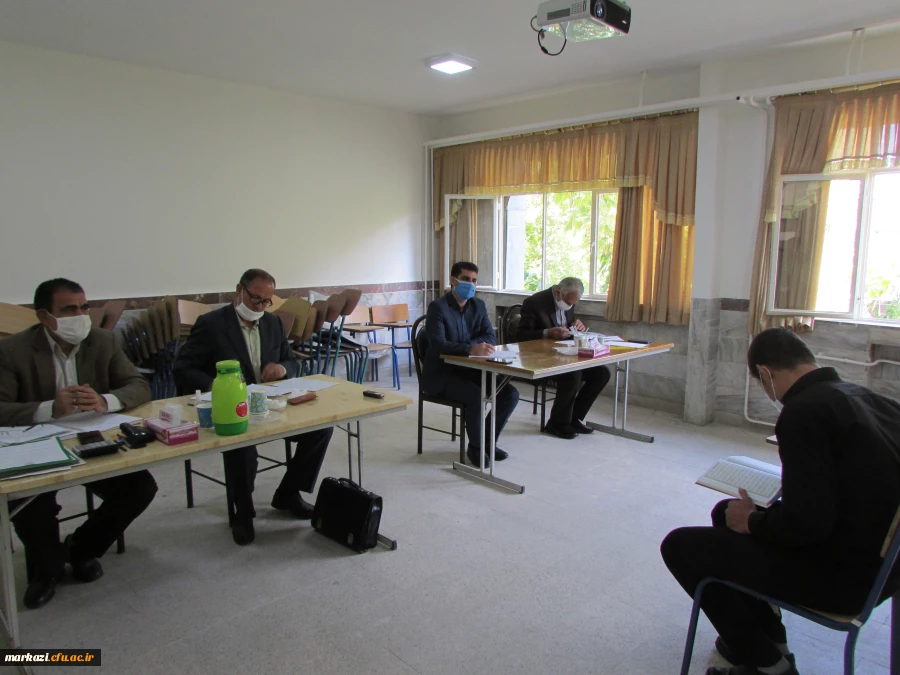 رئیس دانشگاه فرهنگیان استان مرکزی از مراحل انجام مصاحبه داوطلبان ورود به دانشگاه فرهنگیان بازدید کرد 9