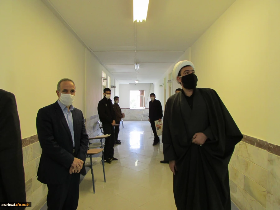 رئیس دانشگاه فرهنگیان استان مرکزی از مراحل انجام مصاحبه داوطلبان ورود به دانشگاه فرهنگیان بازدید کرد 12