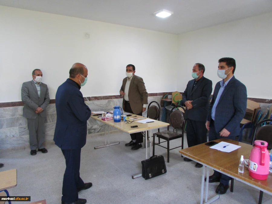 بازدید نماینده مردم اراک، خنداب و کمیجان  از روند برگزاری مصاحبه داوطلبان ورود به دانشگاه فرهنگیان 3