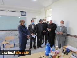 بازدید نماینده مردم اراک، خنداب و کمیجان  از روند برگزاری مصاحبه داوطلبان ورود به دانشگاه فرهنگیان 4