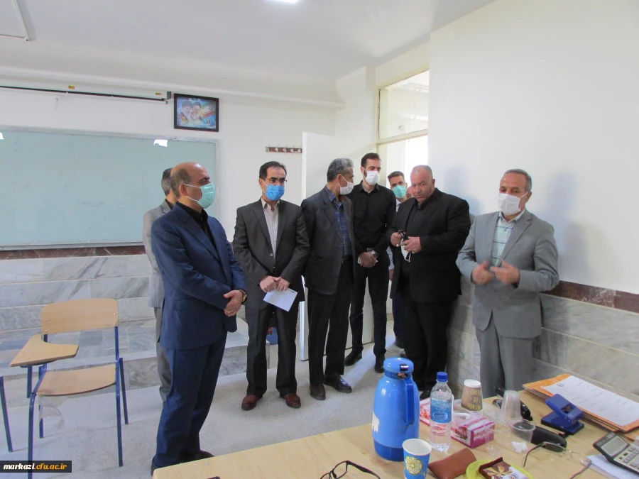 بازدید نماینده مردم اراک، خنداب و کمیجان  از روند برگزاری مصاحبه داوطلبان ورود به دانشگاه فرهنگیان 4