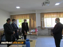 بازدید نماینده مردم اراک، خنداب و کمیجان  از روند برگزاری مصاحبه داوطلبان ورود به دانشگاه فرهنگیان 5