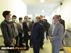 بازدید نماینده مردم اراک، خنداب و کمیجان  از روند برگزاری مصاحبه داوطلبان ورود به دانشگاه فرهنگیان 7