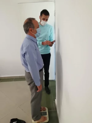 بررسی قد، وزن، BMI و FAT پرسنل دانشگاه فرهنگیان پردیس شهید با هنر اراک به مناسبت هفته تربیت بدنی 3