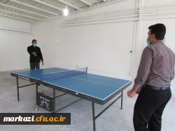 سالن تنیس روی میز پردیس شهید باهنر اراک افتتاح شد 3