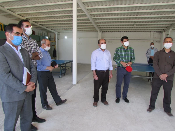 سالن تنیس روی میز پردیس شهید باهنر اراک افتتاح شد 7