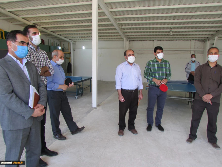 سالن تنیس روی میز پردیس شهید باهنر اراک افتتاح شد 7