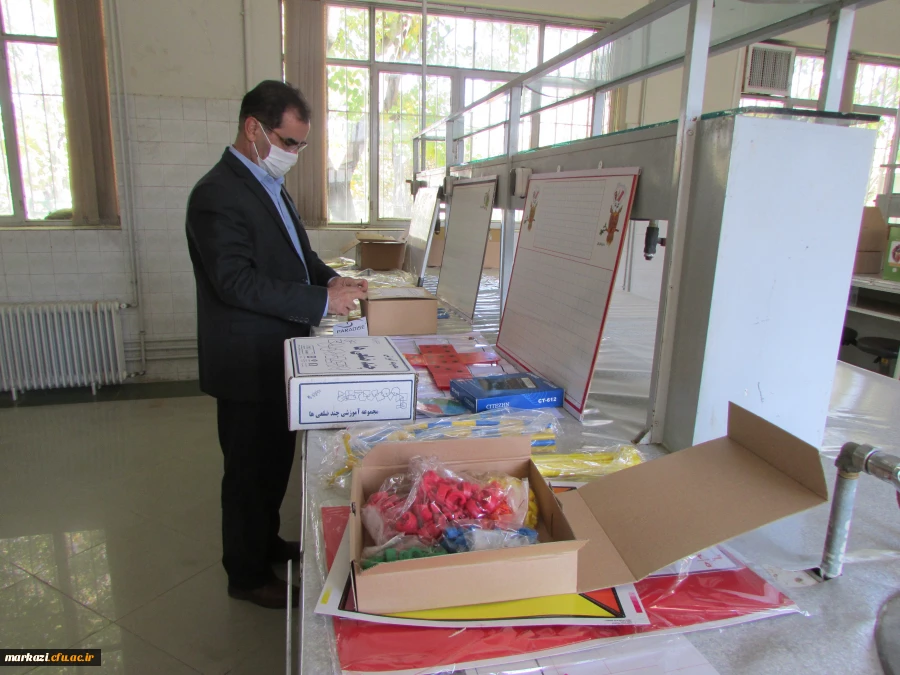 تجهیز اتاق علوم، ریاضی، فارسی و جغرافی دانشگاه فرهنگیان استان مرکزی 4