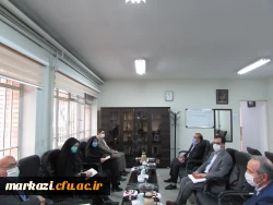 جلسه مشترک معاون آموزش ابتدایی با سرپرست دانشگاه فرهنگیان استان مرکزی 3