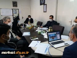 جلسه معارفه اعضای جدید شورای صنفی سال 1399 پردیس های دانشگاه فرهنگیان استان مرکزی تشکیل شد 2