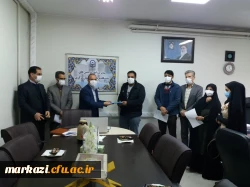 جلسه معارفه اعضای جدید شورای صنفی سال 1399 پردیس های دانشگاه فرهنگیان استان مرکزی تشکیل شد 2