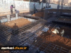 آغاز بتن ریزی طرح توسعه ساختمان آموزش پردیس حضرت زینب کبری(س) استان مرکزی 3