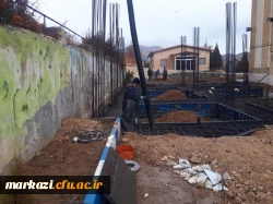 آغاز بتن ریزی طرح توسعه ساختمان آموزش پردیس حضرت زینب کبری(س) استان مرکزی 4